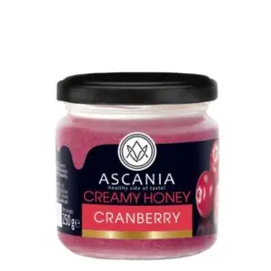 Creamy honey with Cranberry